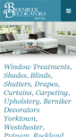 Mobile Screenshot of bernikerdecorators.com